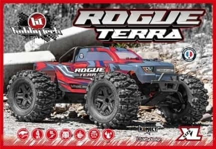 Descubre los nuevos Hobbytech Rogue Terra Monster Truck 1/10 XL
